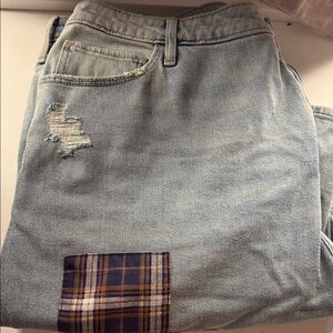 Hollister Light Blue High-Rise Jeans
